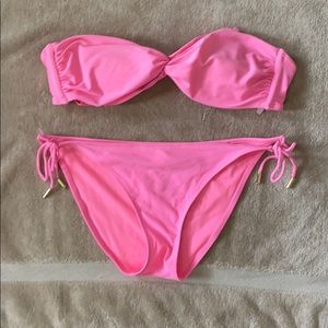 Pink bikini